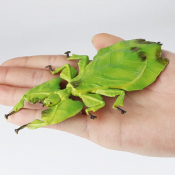 Leaf stick insect figurine