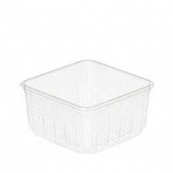 Caja microperforada con tapa