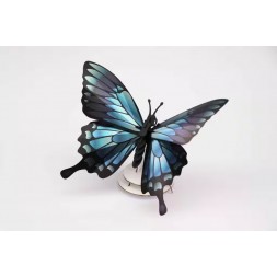 Insectes 3D - Papillon machaon bleu
