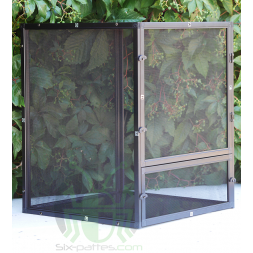 Terrario de malla de alambre Reptibreeze