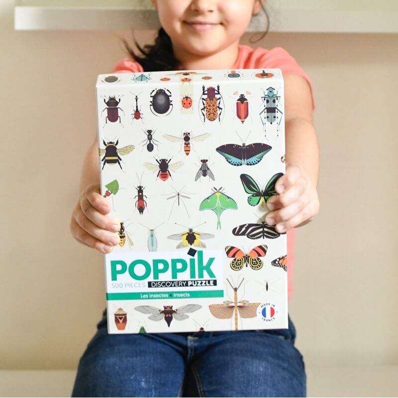Puzzle éducatif sur les insectes - 500 pièces